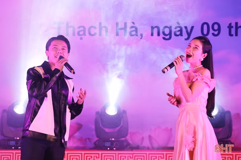 Đặc sắc chương trình nghệ thuật mừng Đảng - mừng xuân tại Thạch Hà