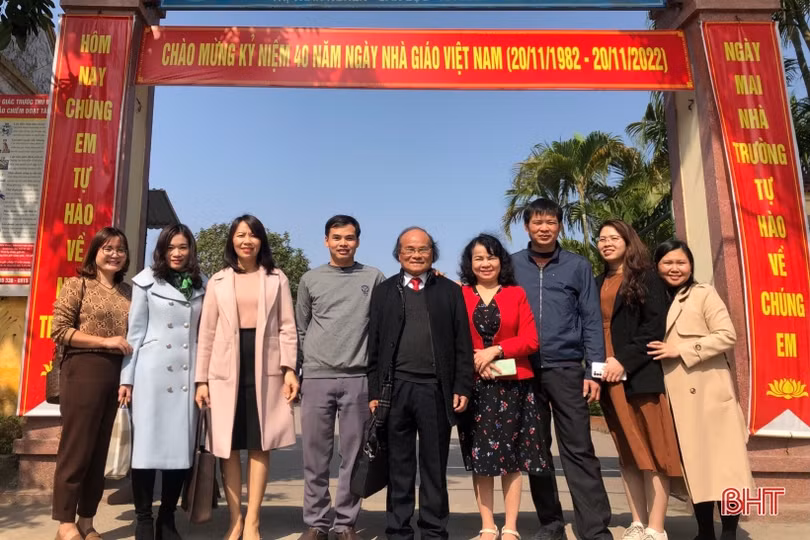 Bộ sách giáo khoa Cánh Diều liên tục được thực nghiệm tại Hà Tĩnh