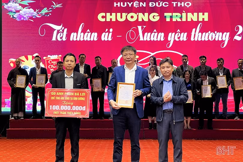Đức Thọ hiện thực hóa ước mơ cho hộ nghèo, gia đình chính sách