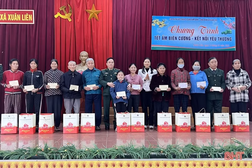 BĐBP Hà Tĩnh nỗ lực mang xuân ấm đến với người dân khó khăn vùng biên giới