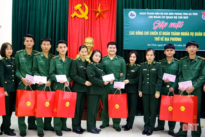 Gặp mặt quân nhân hoàn thành nghĩa vụ quân sự trở về địa phương