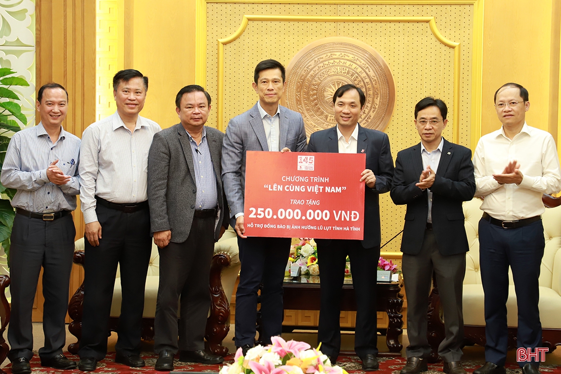 Hà Tĩnh đã tạo được niềm tin để Sabeco đầu tư sản xuất lâu dài