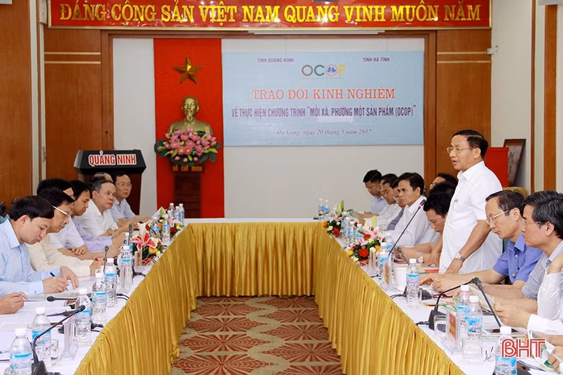 Chương trình OCOP: Trọng tâm trong phát triển kinh tế nông thôn Hà Tĩnh