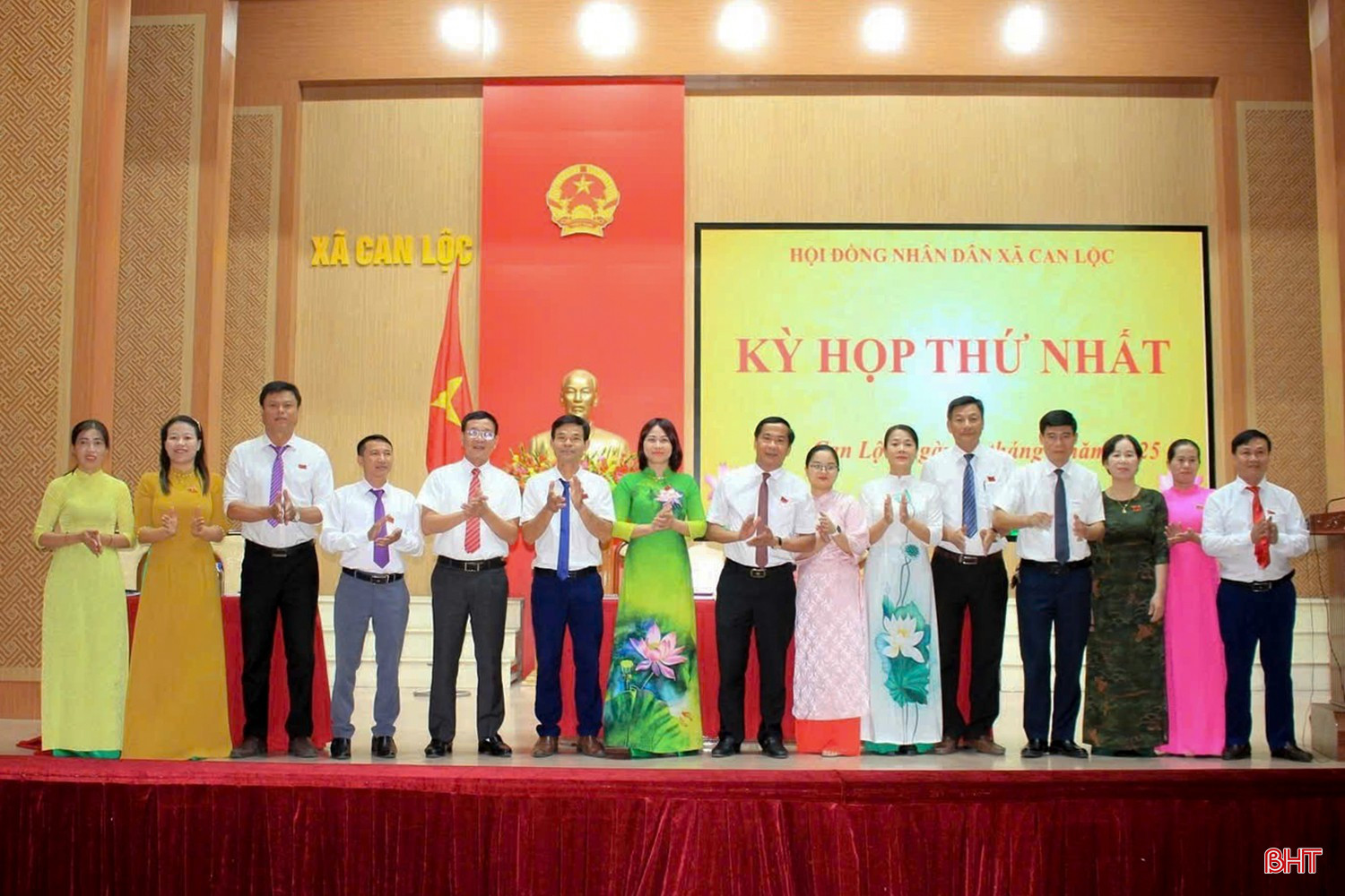 Ngay sau sáp nhập, xã Can Lộc đã vận hành hiệu quả bộ máy chính quyền mới.