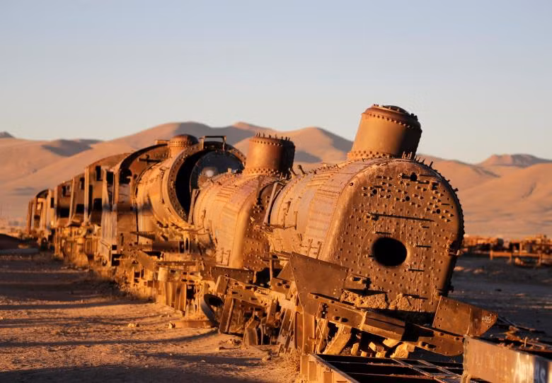 Nghĩa địa tàu hỏa ở Bolivia