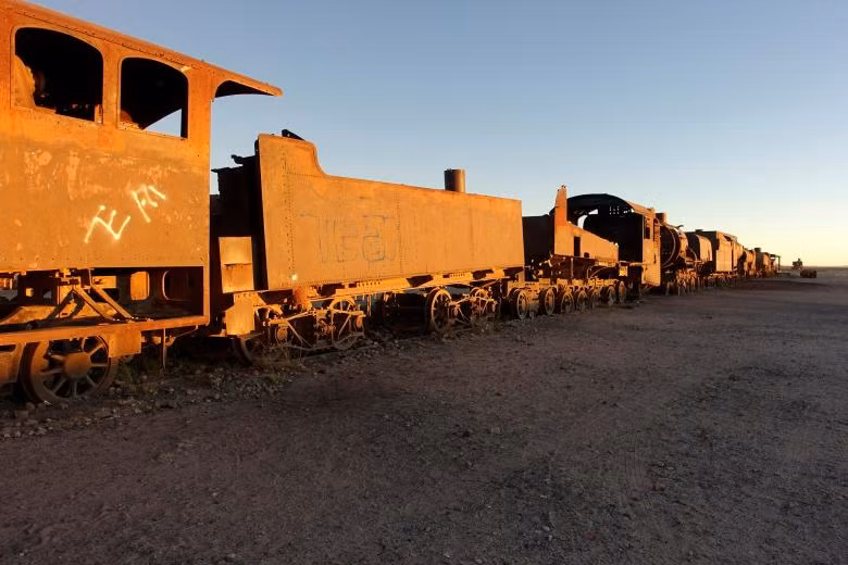 Nghĩa địa tàu hỏa ở Bolivia