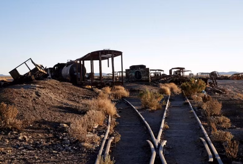 Nghĩa địa tàu hỏa ở Bolivia