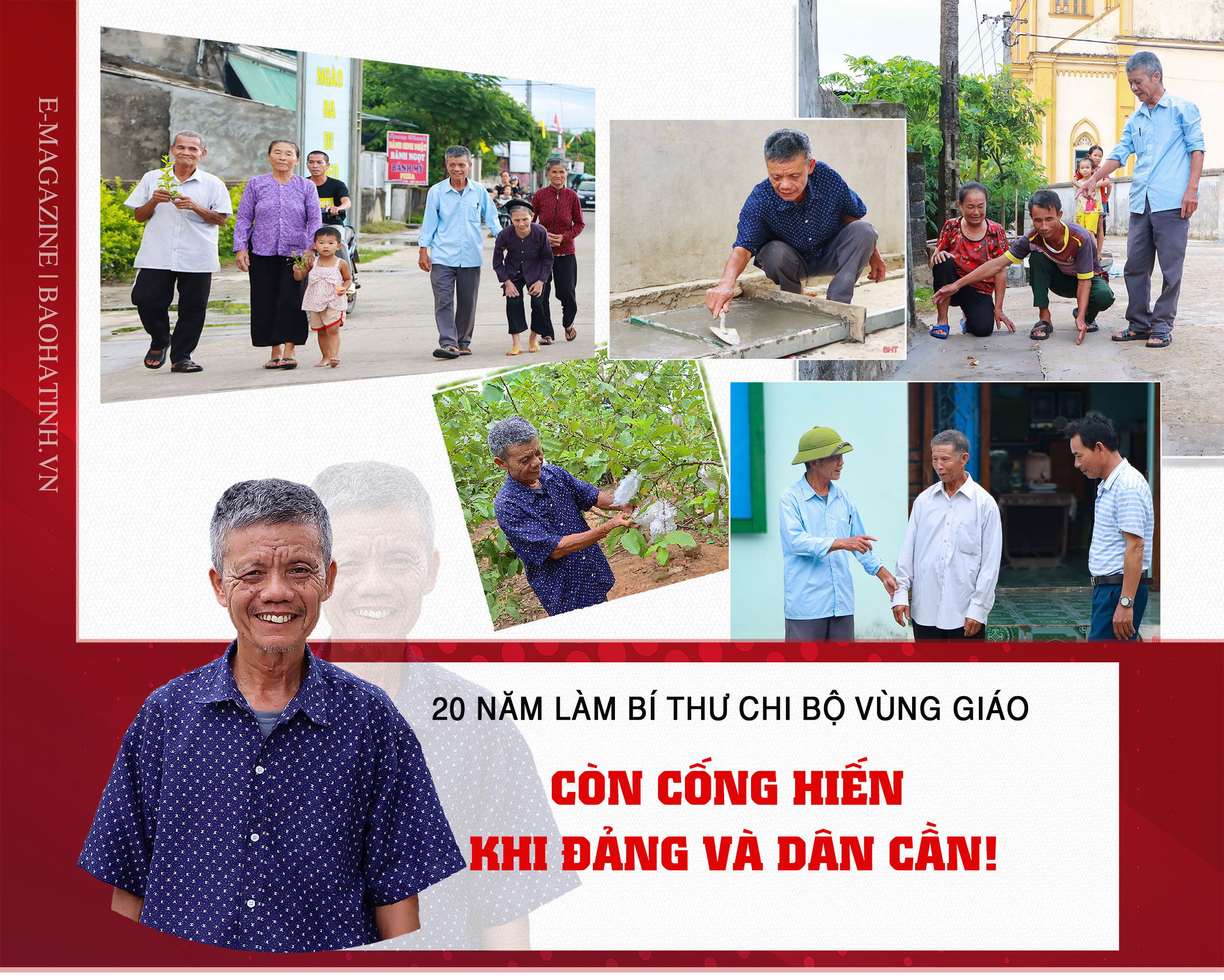 20 năm làm bí thư chi bộ vùng giáo: Còn cống hiến khi Đảng và dân cần!