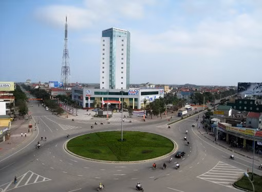 Một góc Thành phố Hà Tĩnh