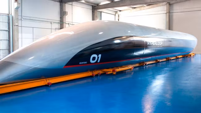 Ra mắt tàu siêu tốc Hyperloop chở khách tốc độ 1.000 km/h