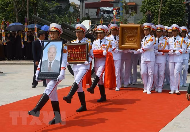 Tổ chức trọng thể lễ truy điệu, an táng nguyên Tổng Bí thư Đỗ Mười