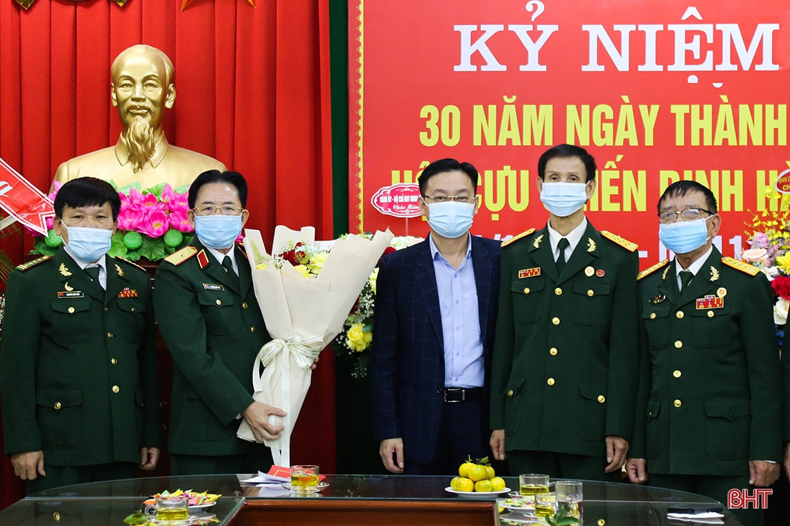 Lãnh đạo tỉnh chúc mừng ngày thành lập Hội Cựu chiến binh Hà Tĩnh