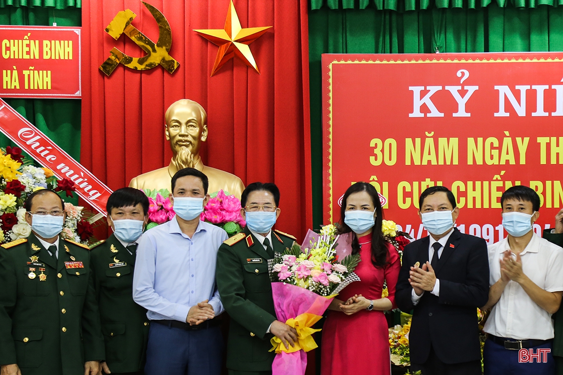 Lãnh đạo tỉnh chúc mừng ngày thành lập Hội Cựu chiến binh Hà Tĩnh
