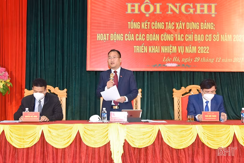 Nâng cao chất lượng sinh hoạt chi bộ, chăm lo phát triển đảng viên mới ở Lộc Hà