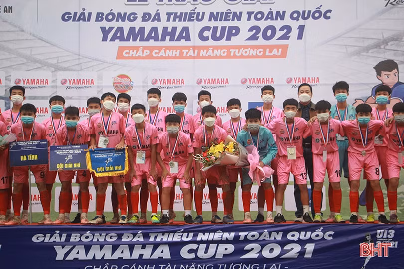 U13 Hà Tĩnh hội quân sau khi giành Á quân Giải Bóng đá thiếu niên Cup Yamaha
