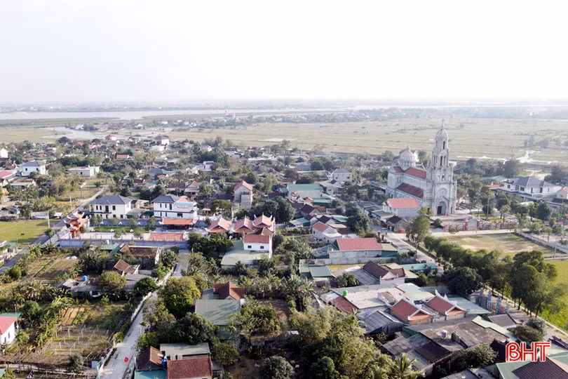 Lộc Hà - đích đến huyện nông thôn mới không còn xa