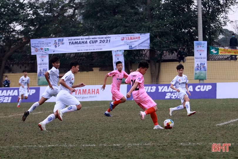 Thắng Quảng Nam 4-1, Hà Tĩnh vào chung kết Giải Bóng đá U13 toàn quốc 