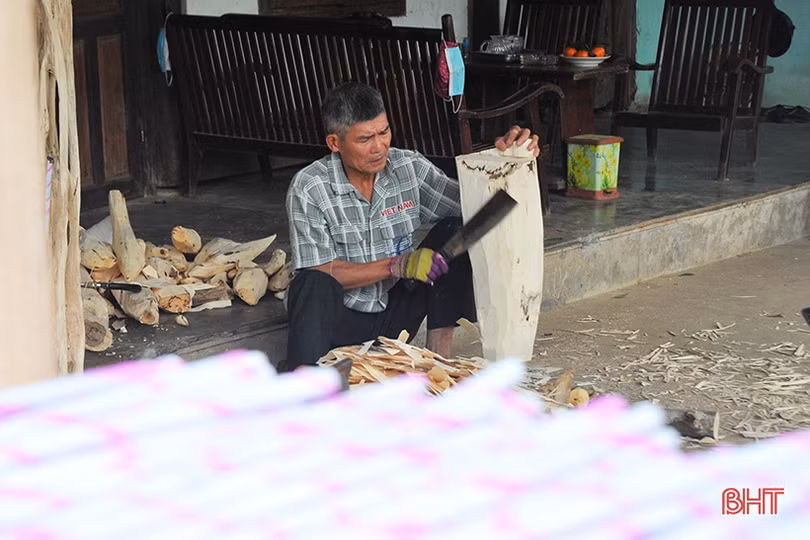 Cơ sở sản xuất trầm hương OCOP ở Hà Tĩnh vào mùa “trả hàng” tết