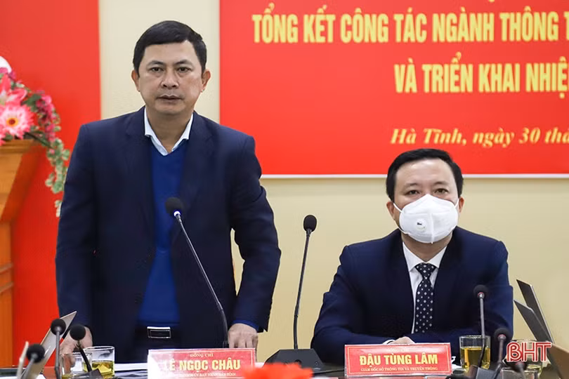 Ngành thông tin và truyền thông Hà Tĩnh đóng góp tích cực vào quá trình chuyển đổi số