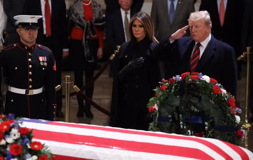 Nước Mỹ tưởng nhớ cố Tổng thống George H.W. Bush
