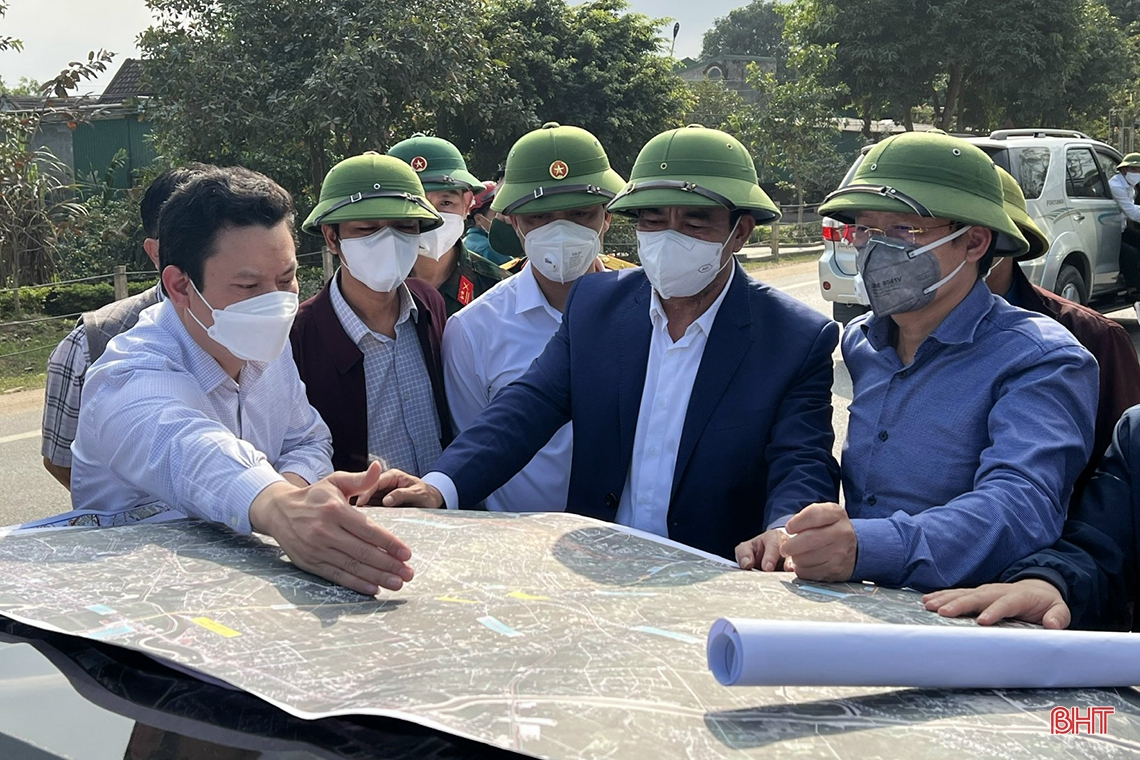 Tập trung cao độ cho công tác GPMB dự án cao tốc Bắc - Nam qua Hà Tĩnh