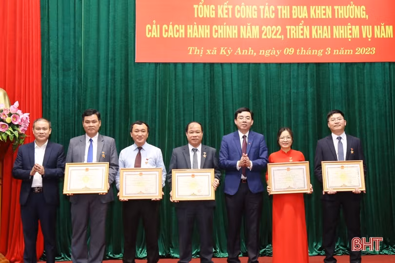 Thị xã Kỳ Anh đạt thứ hạng cải cách hành chính cao nhất từ trước đến nay