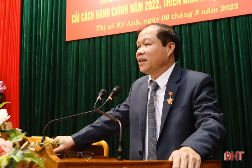 Thị xã Kỳ Anh đạt thứ hạng cải cách hành chính cao nhất từ trước đến nay