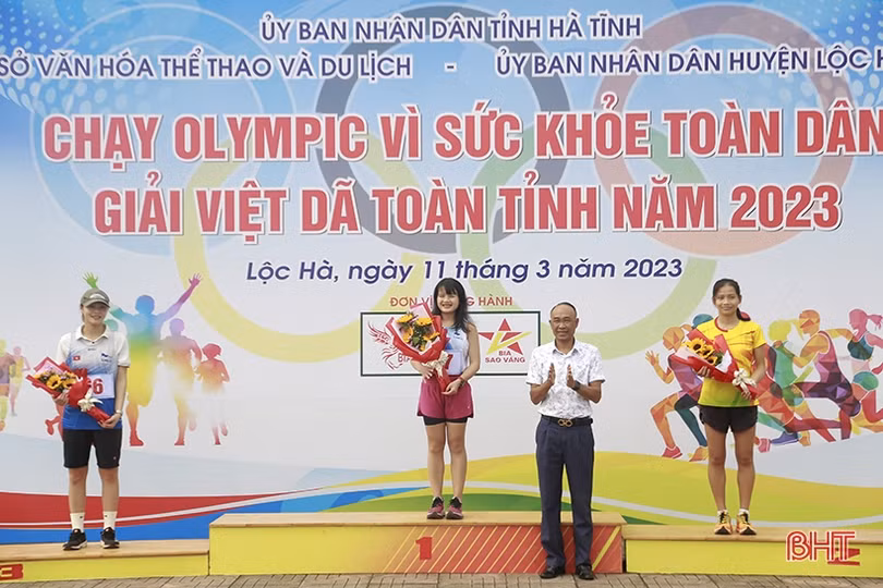 Thành phố Hà Tĩnh nhất toàn đoàn Giải Việt dã toàn tỉnh 