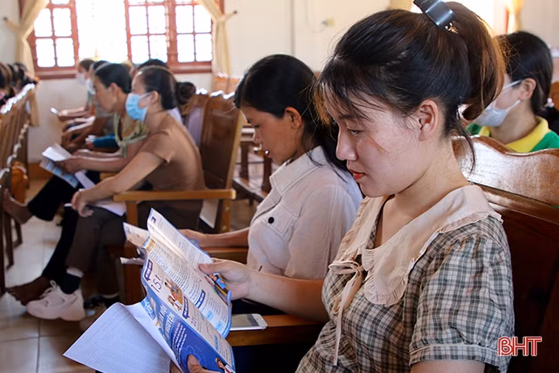 Đẩy mạnh tuyên truyền BHXH, Hội LHPN Hà Tĩnh góp phần ổn định an sinh
