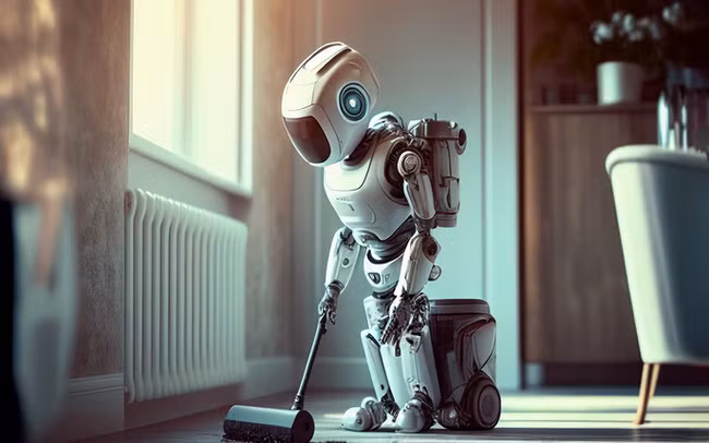 Robot sẽ xử lý 40% công việc nhà