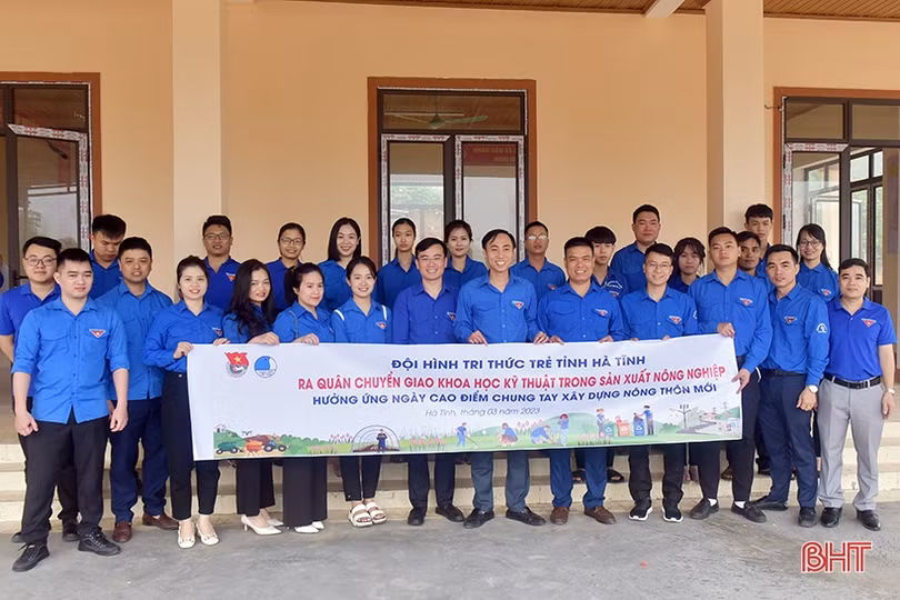Khơi dậy sức trẻ chung tay xây dựng nông thôn mới ở Hà Tĩnh