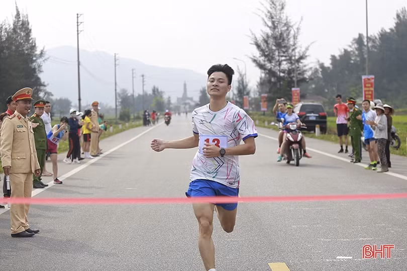 Thành phố Hà Tĩnh nhất toàn đoàn Giải Việt dã toàn tỉnh 