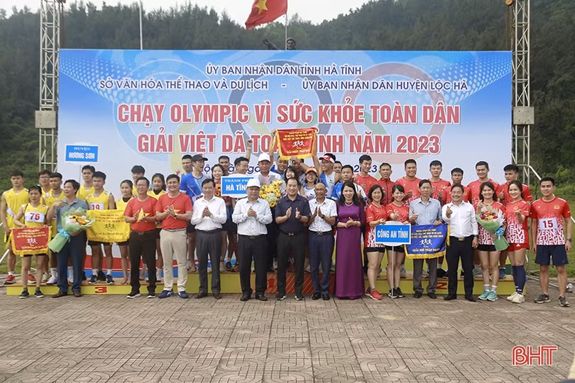 Thành phố Hà Tĩnh nhất toàn đoàn Giải Việt dã toàn tỉnh 