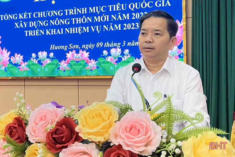 Cao điểm xây dựng NTM ở Hương Sơn từ 15/3 - 15/6