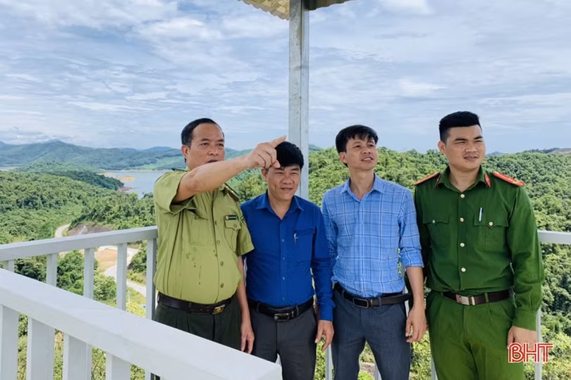 Vũ Quang lo phòng cháy rừng ngay từ đầu mùa nắng