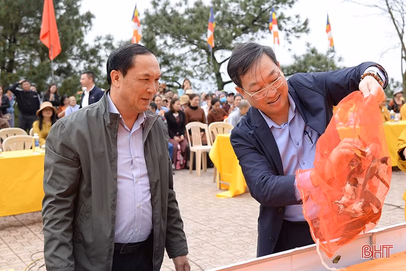 Trang trọng Lễ khánh đản chùa Hương Tích