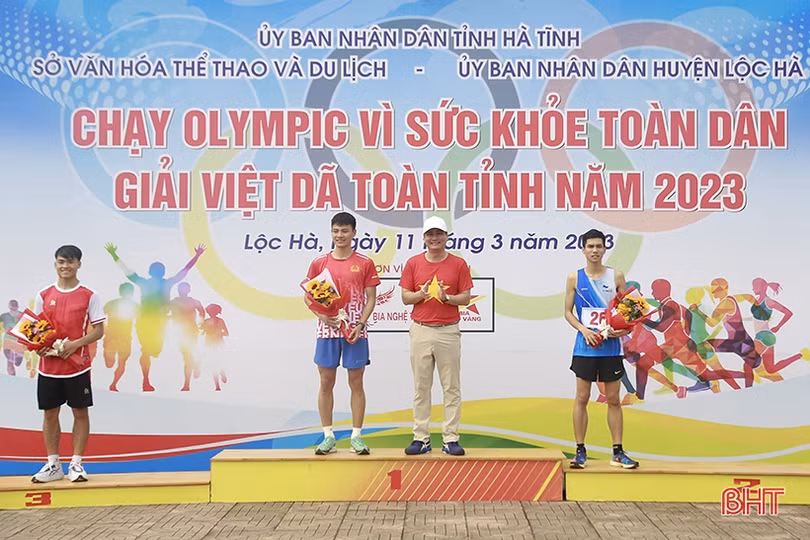 Thành phố Hà Tĩnh nhất toàn đoàn Giải Việt dã toàn tỉnh 