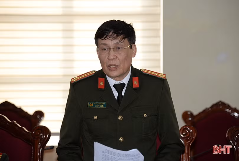 Lên kế hoạch bố trí, xây dựng trụ sở công an các xã, thị trấn ở Can Lộc