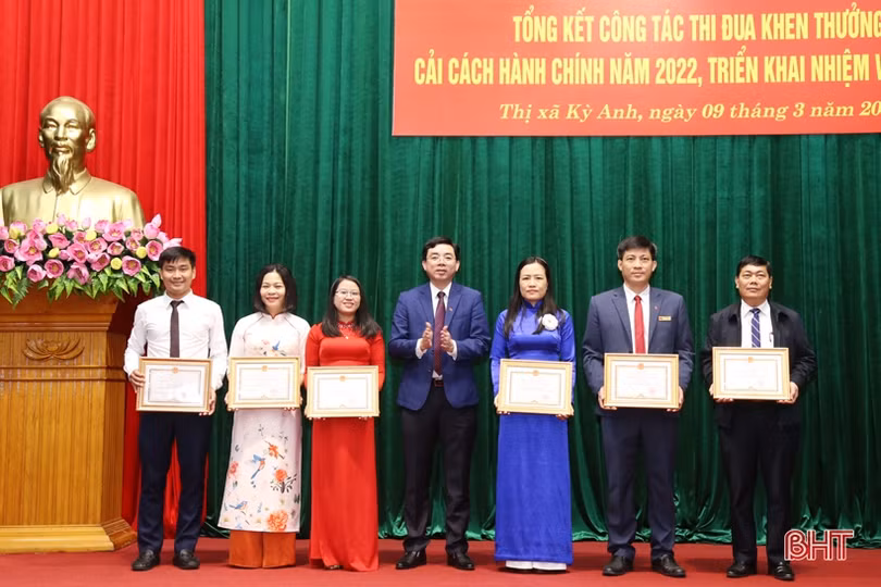 Thị xã Kỳ Anh đạt thứ hạng cải cách hành chính cao nhất từ trước đến nay