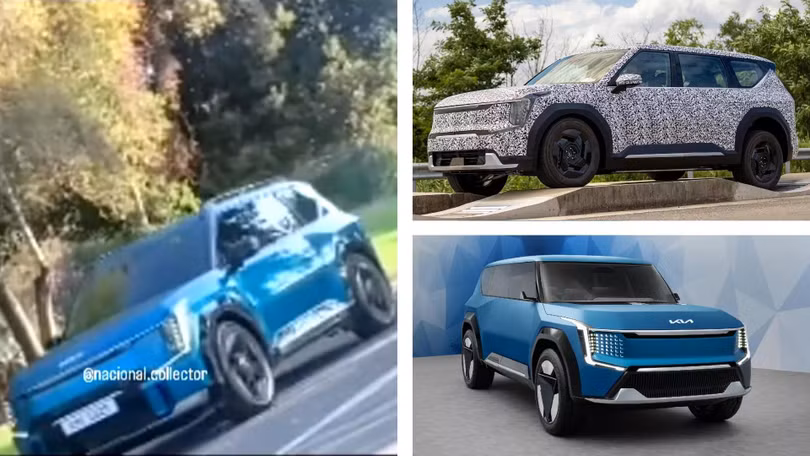 Kia EV9 thiết kế đèn pha và đèn hậu cực ấn tượng