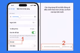 Cách chỉnh cỡ chữ trên iPhone 18 Pro Series và iPhone Duo nhanh nhất