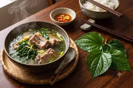 Món ăn từ lá lốt hỗ trợ tiêu hóa hiệu quả