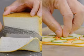 Lập kỷ lục thế giới nhờ chiếc bánh Sandwich "mỏng như tờ giấy"