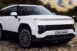 Hyundai Santa Fe facelift sắp ra mắt