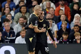 Haaland, Cherki giúp Man City thắng đậm ở Ngoại hạng Anh