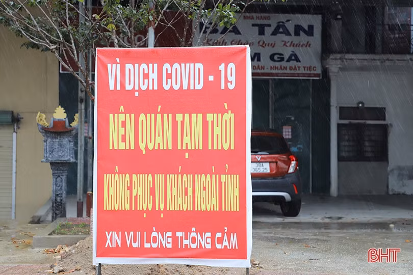 Tạm dừng kinh doanh các dịch vụ dọc QL 1A và đường tránh QL 1A đoạn qua huyện Cẩm Xuyên