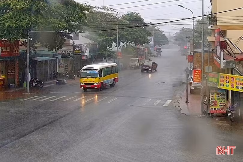 Dự báo Hà Tĩnh bắt đầu mưa vừa đến mưa to từ đêm nay đến 7/10