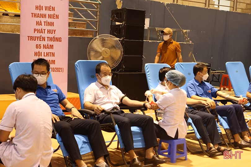 Tuổi trẻ Hà Tĩnh hiến 792 đơn vị máu bổ sung cho các tỉnh, thành phía Nam