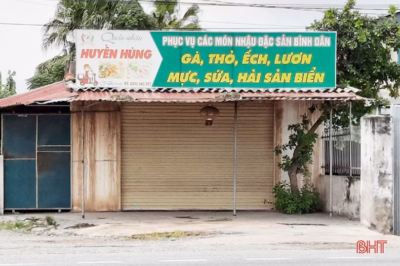 Tạm dừng kinh doanh các dịch vụ dọc QL 1A và đường tránh QL 1A đoạn qua huyện Cẩm Xuyên
