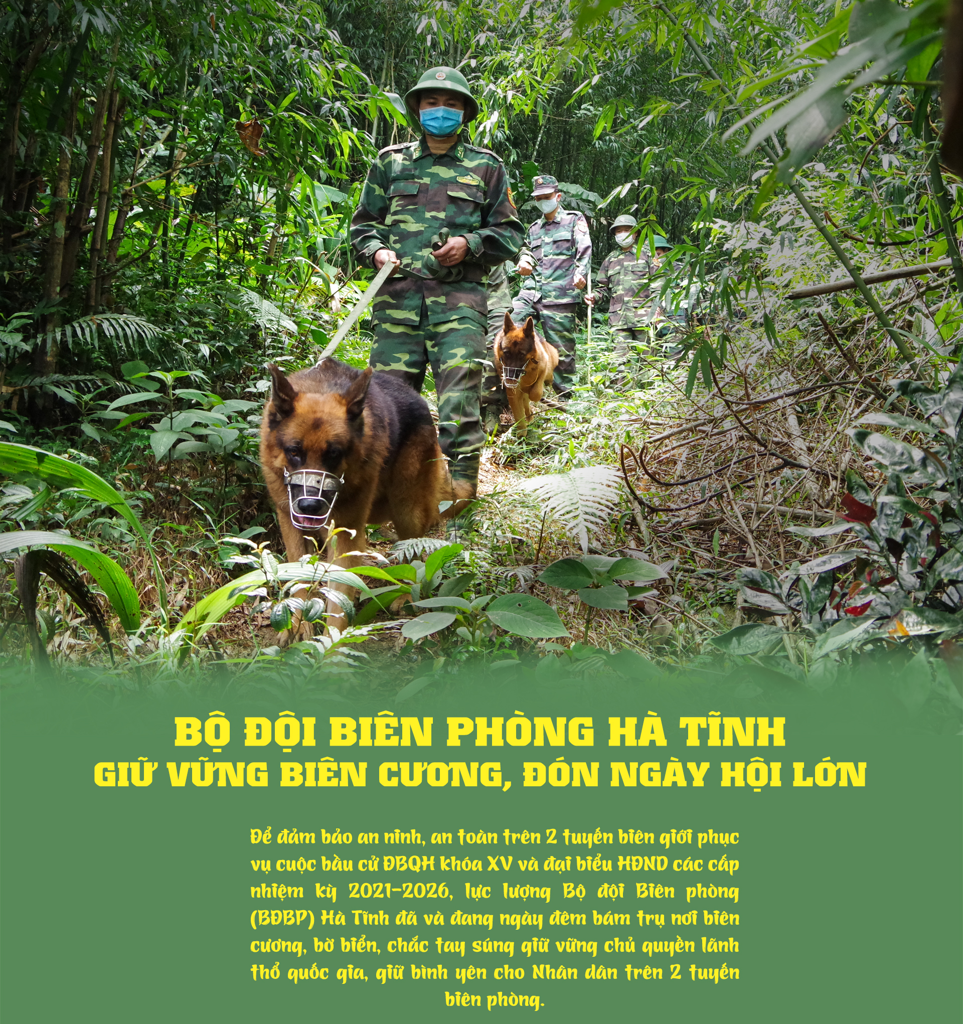 Bộ đội biên phòng giữ vững biên cương, đón ngày hội lớn (bài 2): Điểm tựa tin cậy của chính quyền, Nhân dân Hà Tĩnh